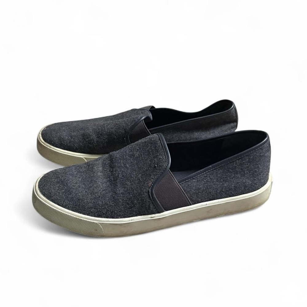 Vince Preston wool flannel slip on sneakers